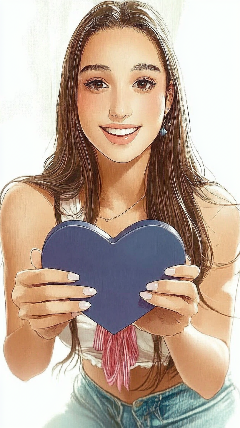 fanart-Talia Valentine’s Day