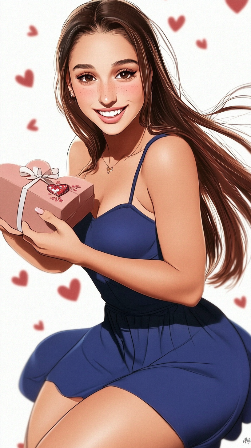 fanart-Talia Valentine’s Day