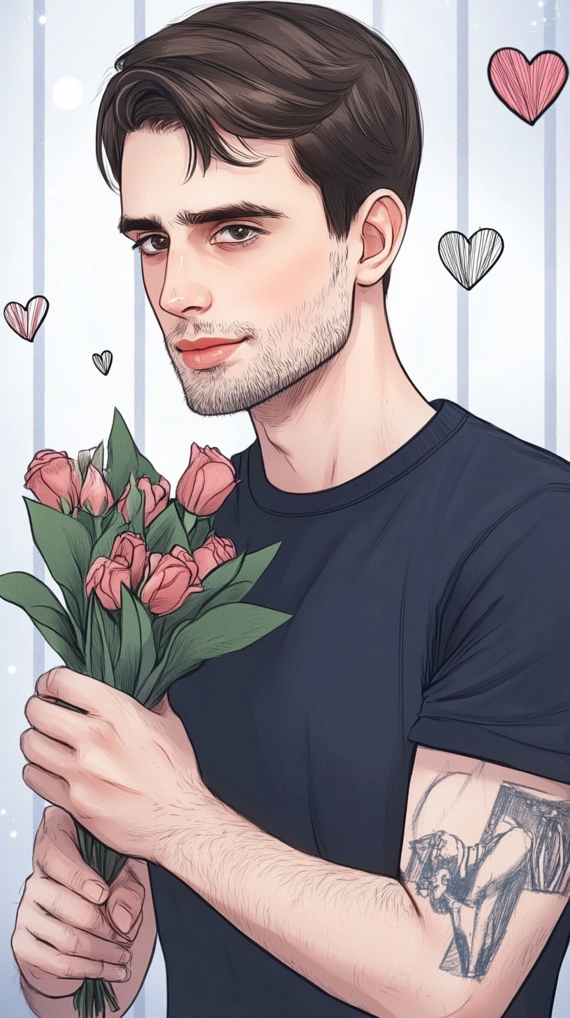 fanart-Ben Valentine’s Day
