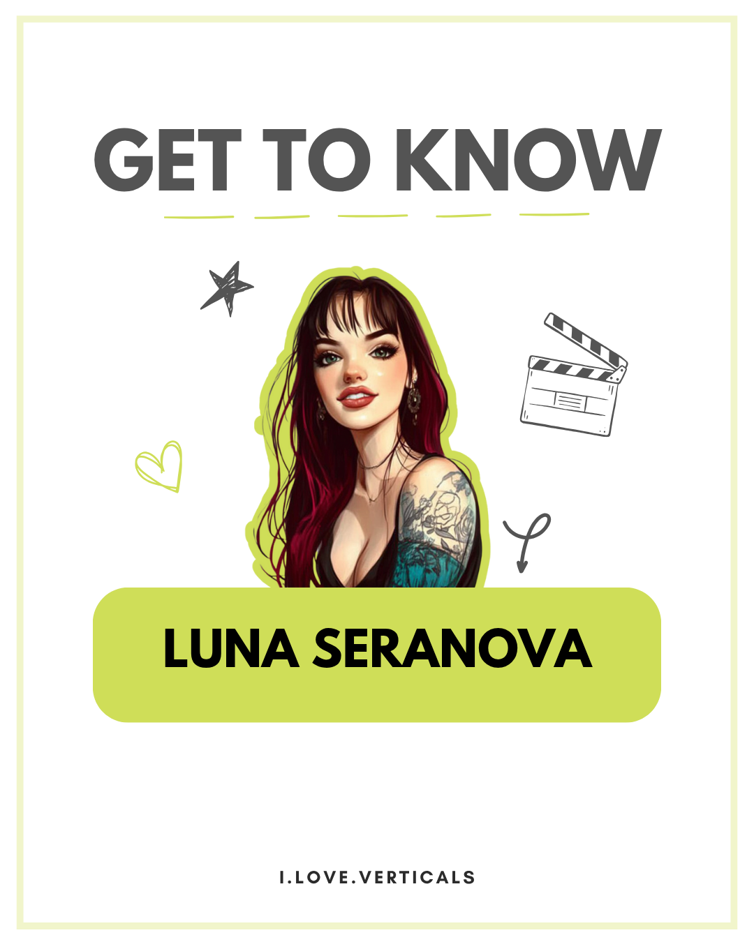 Get To Know Luna Seranova Cover